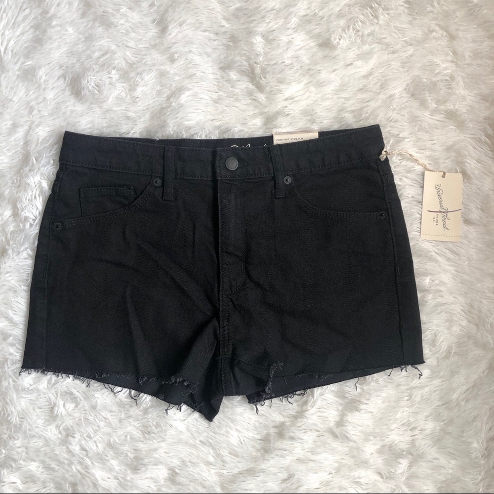 Universal Threads High-Rise Shortie Shorts
